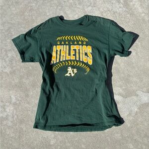 Oakland athletics green shirt
